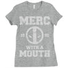 merc with a mouth Ladies Fitted T-Shirt