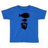 big fish little fish cardboard box   music t shirt Toddler T-shirt