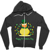 DABBİNG LEPRECHAUN Zipper Hoodie