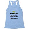 dentist crown Racerback Tank