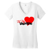 be my valentine 2 Women's V-Neck T-Shirt
