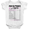 December Girl Facts Sagittarius Baby Onesie