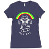 all day Ladies Fitted T-Shirt