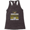 i'm a senior Racerback Tank