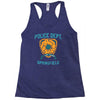 police dept Racerback Tank
