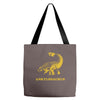 ankylosaurus dinosaur Tote Bags