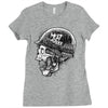 meat is murder Ladies Fitted T-Shirt
