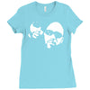 ugk airbrushed stencil Ladies Fitted T-Shirt