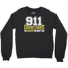 911 dispatcher heroes Crewneck Sweatshirt