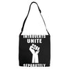 introverts unite separately in your own homes Adjustable Strap Totes