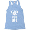 pug life dog tee new Racerback Tank
