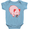 you are what you eat Baby Onesie