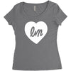 little mix logo heart Women's Triblend Scoop T-shirt