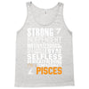 Strong Independent Motivated Pisces Tank Top