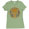 punisher punk Ladies Fitted T-Shirt