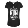 running mum Maternity Scoop Neck T-shirt
