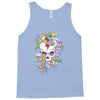 flying rainbow skull island Tank Top