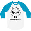 sweaty panda 3/4 Sleeve Shirt