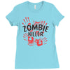 zombie killer Ladies Fitted T-Shirt