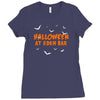 halloween at eden bar Ladies Fitted T-Shirt
