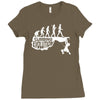 climbing evolution Ladies Fitted T-Shirt