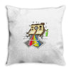 vomit camera Throw Pillow