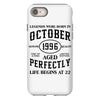 legends were born in october genuıne 1996 qualıty one kind of aged l iPhone 8