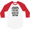 Super Cool Mother Of A Freaking Awesome Daughter 3/4 Sleeve Shirt