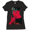 scarlxrd grime Ladies Fitted T-Shirt