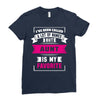 I've Been Called A Lot Of Names But Aunt Is My Favorite Ladies Fitted T-Shirt