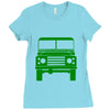 defender land rover Ladies Fitted T-Shirt