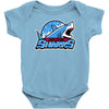 amity island sharks Baby Onesie