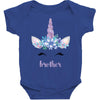 birthday unicorn family series brother Baby Bodysuit
