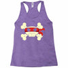 ninja pirate jolly roger Racerback Tank