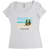 Vacay Mode Women's Triblend Scoop T-shirt