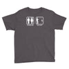 fishing   problem solved mens funny Youth Tee