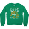 born march multitasking problem solving Crewneck Sweatshirt