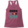 Born To Love Him (Born To Love Her &ndash; Born To Love Him Couples Design Racerback Tank