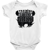 training to beat goku Baby Onesie