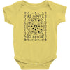 As Above So Below Infant Clothing