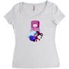 made of love Women's Triblend Scoop T-shirt