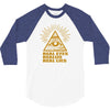 real eyes realize real lies 3/4 Sleeve Shirt