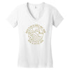 rock flag eagle national park Women's V-Neck T-Shirt
