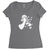bee attack Women's Triblend Scoop T-shirt