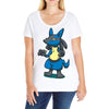 aura peeker Ladies Curvy T-Shirt