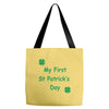 my first st patricks day Tote Bags