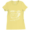 lab safety Ladies Fitted T-Shirt