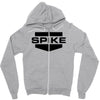 spike Zipper Hoodie