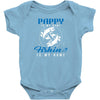 Pappy is my Name Fishing Is My Game Baby Onesie