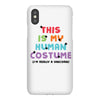 This Is My Human Costume I'm Really a Unicorn iPhoneX